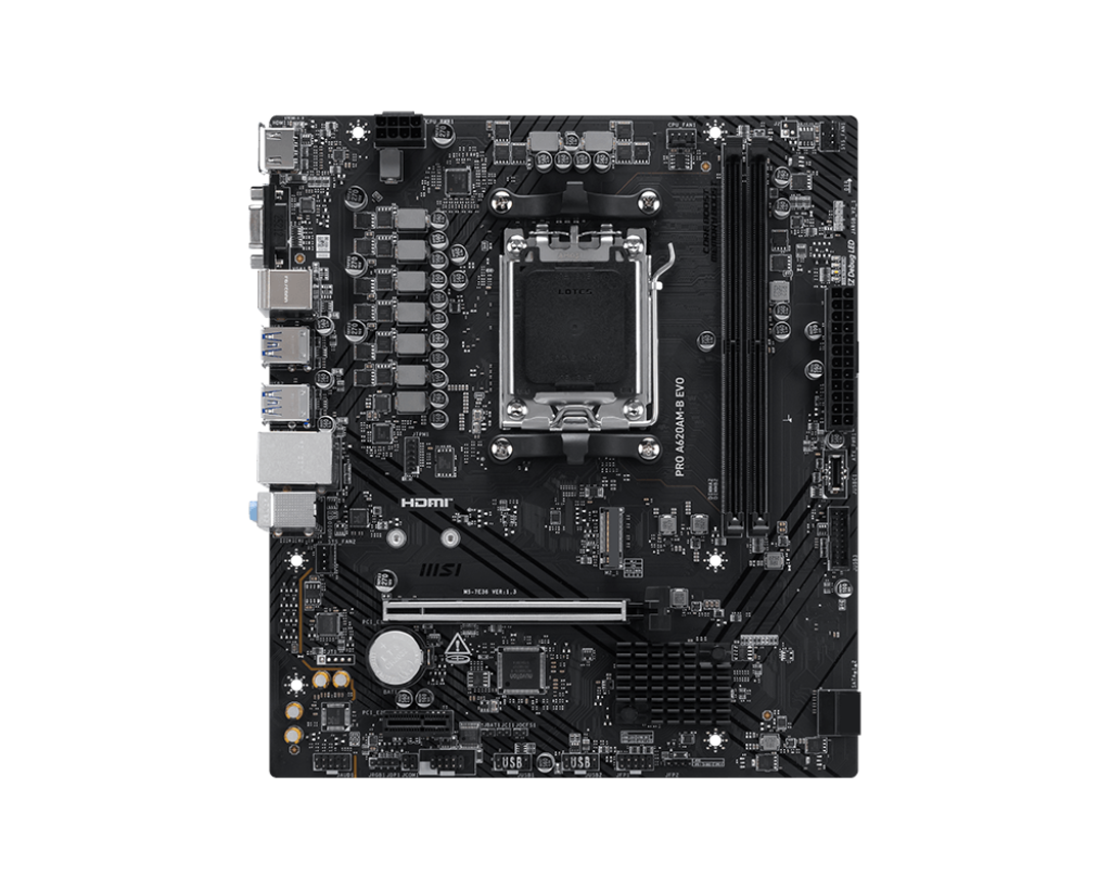 MSI Pro A620AM-B EVO micro ATX Socket AM5