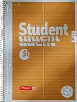 BRUNNEN Collegeblock Student Premium fuer Vokabeln Lineatur 53 liniert DIN A4 ohne Rand BRUNNEN Collegeblock Student Premium fuer Vokabeln Lineatur 53 liniert DIN A4 ohne Rand