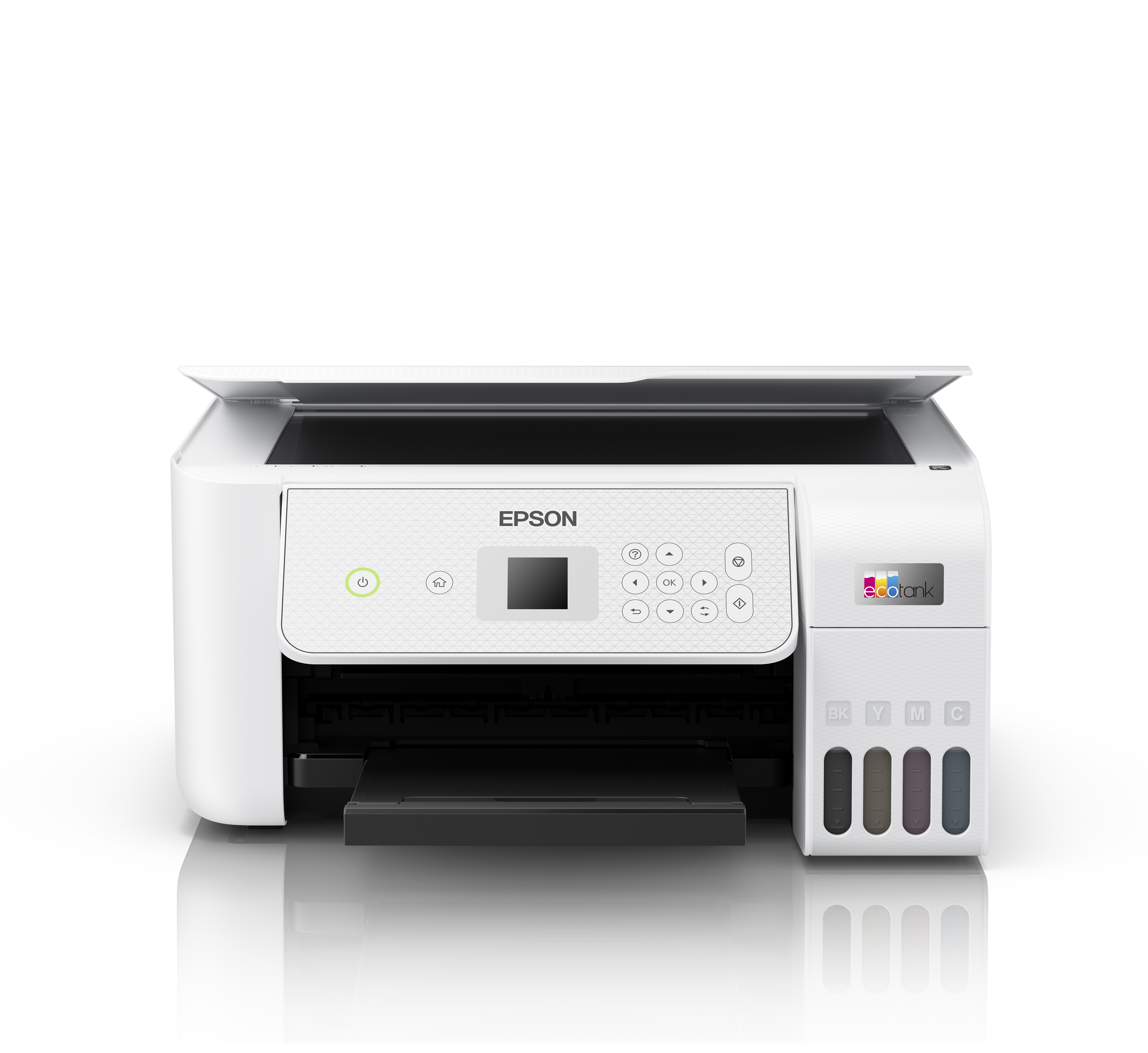 EPSON EcoTank ET2876 MFP colour inkjet ITS A4 10ppm Print 100sheets WiFi USB White