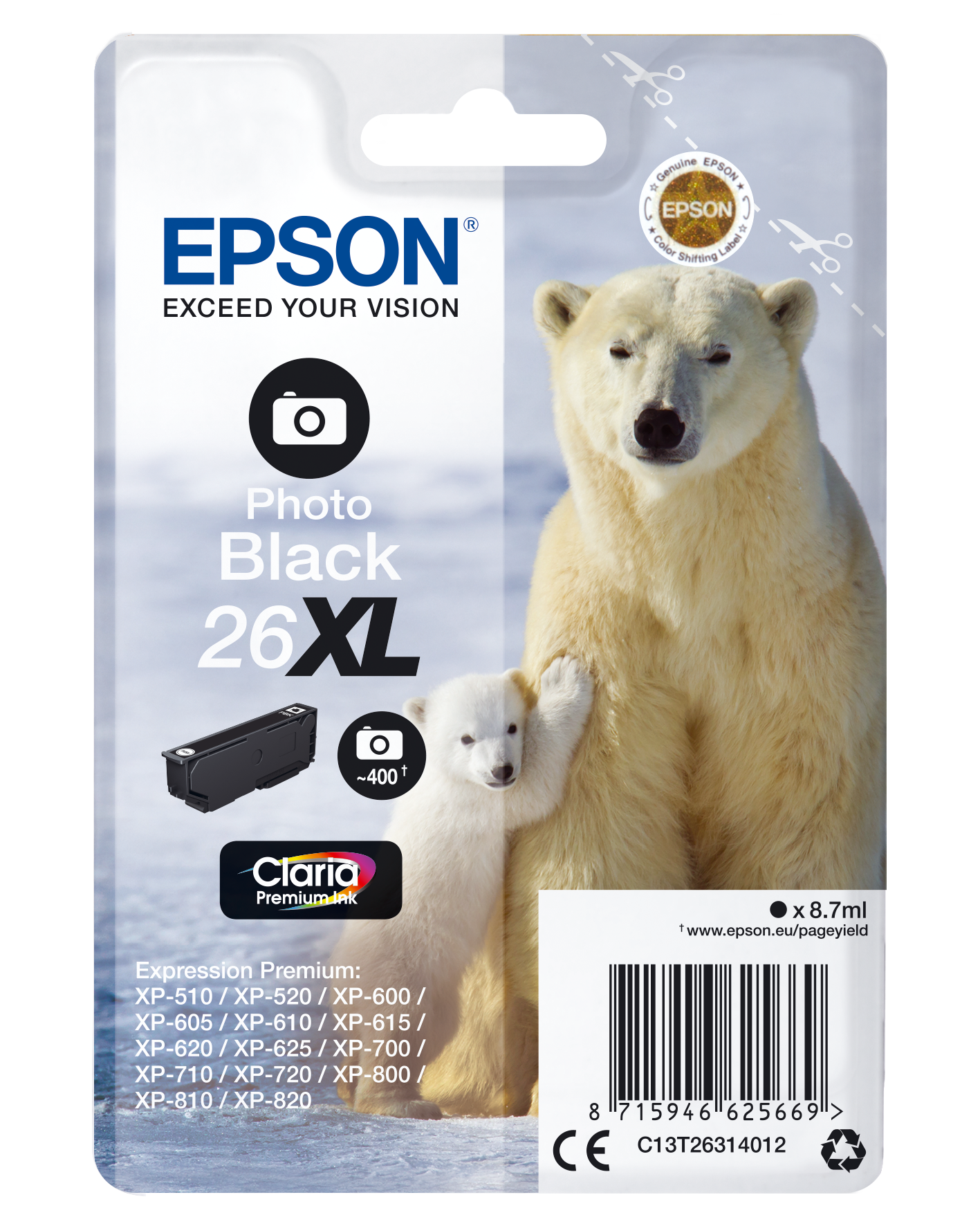 C13T26314012 EPSON XP Fototinte