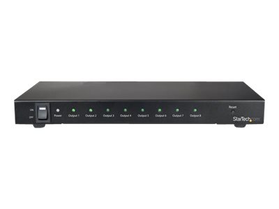 StarTech.com 8 Port 4K 60Hz HDMI Splitter - HDR Unterstützung - 7.1 Surround Audio Sound - HDMI Verteiler - Video-/Audio-Splitter