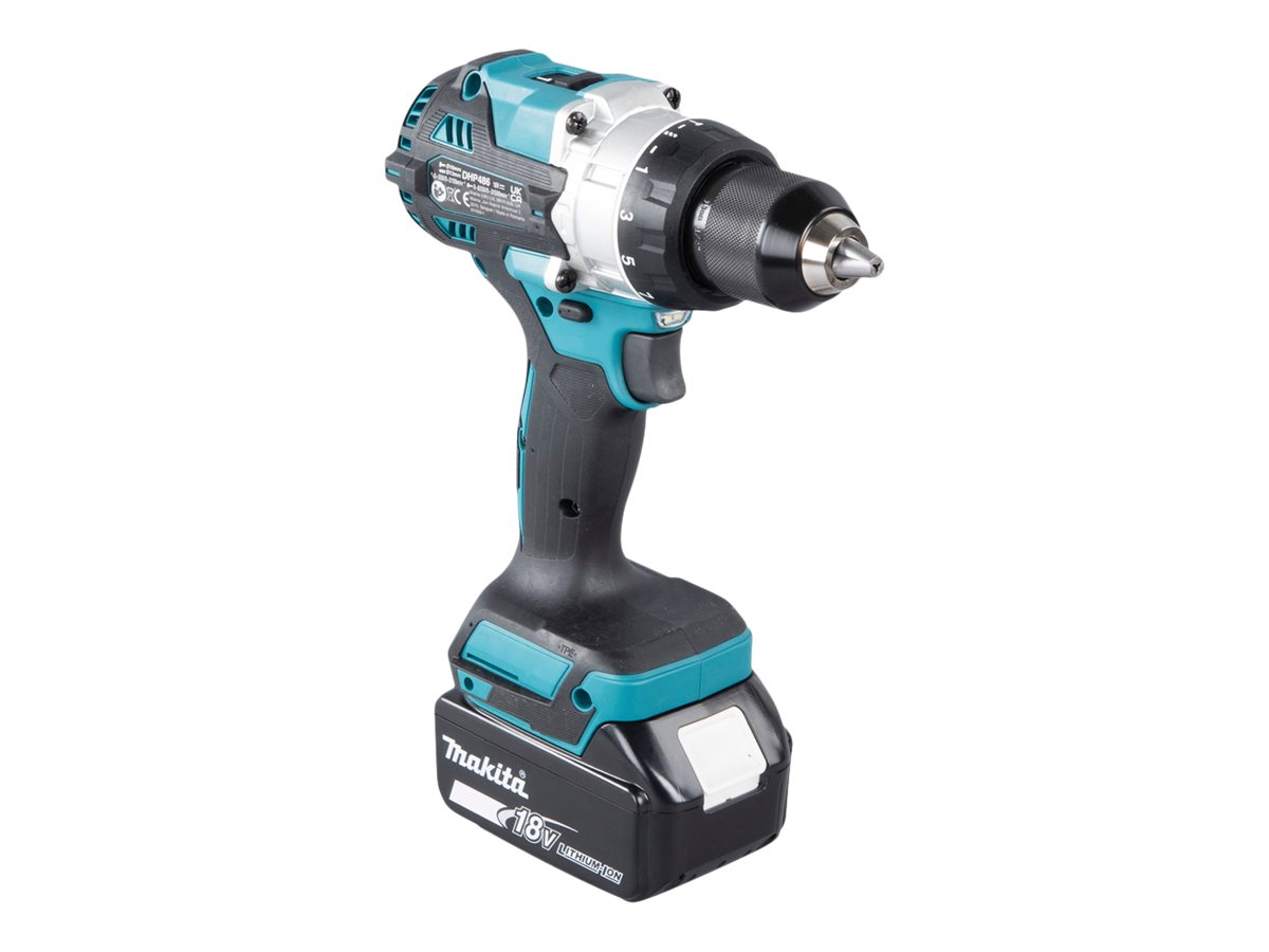 makita DHP486RTJ Akku-Schlagbohrschrauber-Set 18,0 V, mit 2 Akkus makita DHP486RTJ Akku-Schlagbohrschrauber-Set 18,0 V, mit 2 Akkus