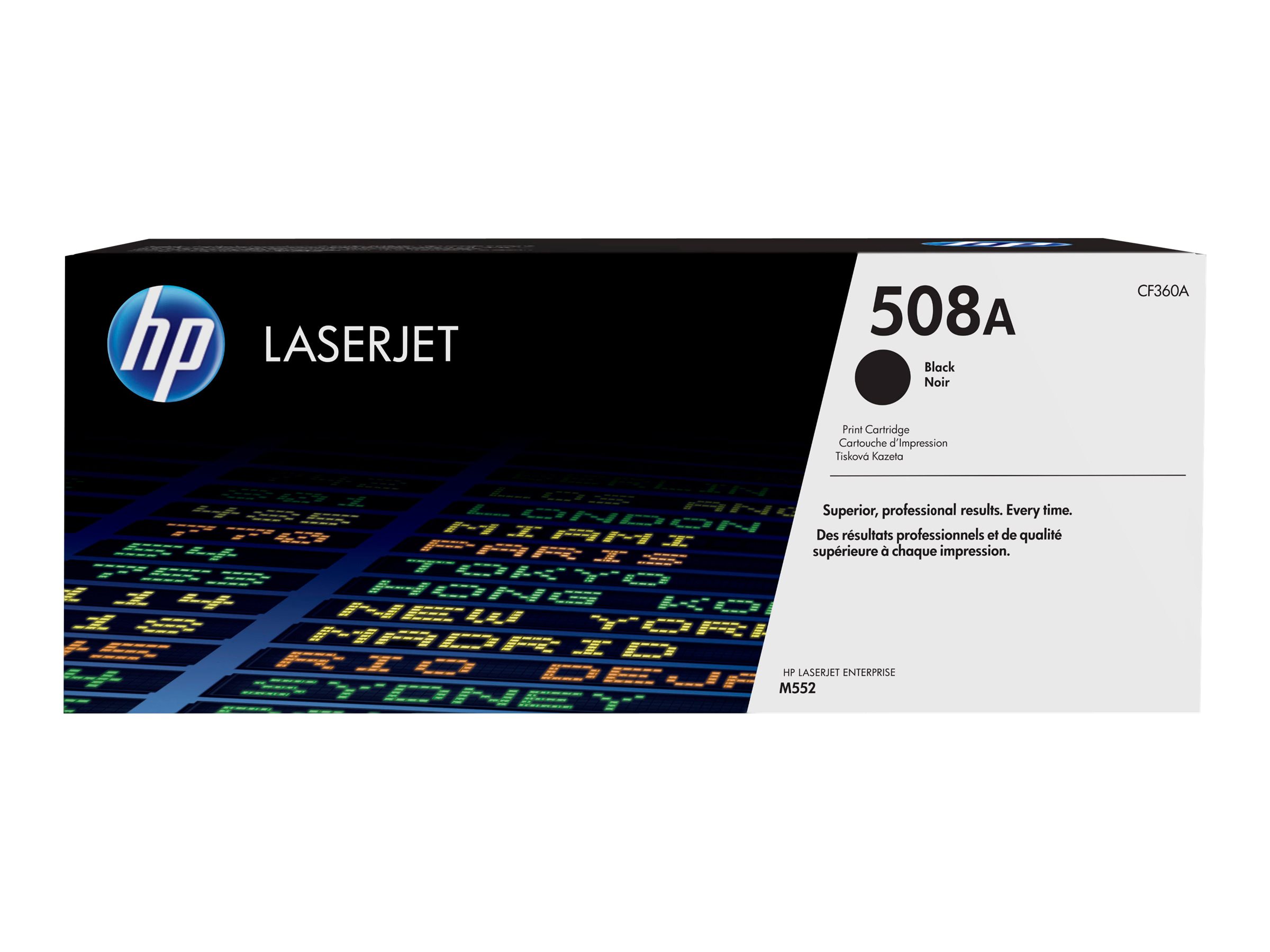 HP 508A (CF360A) schwarz Tonerkartusche