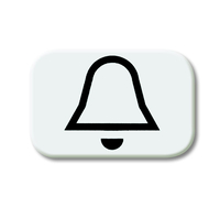 Busch-Jaeger Symbol 2525 KI-214 Klingel alpinweiss Busch-Jaeger Symbol 2525 KI-214 Klingel alpinweiss
