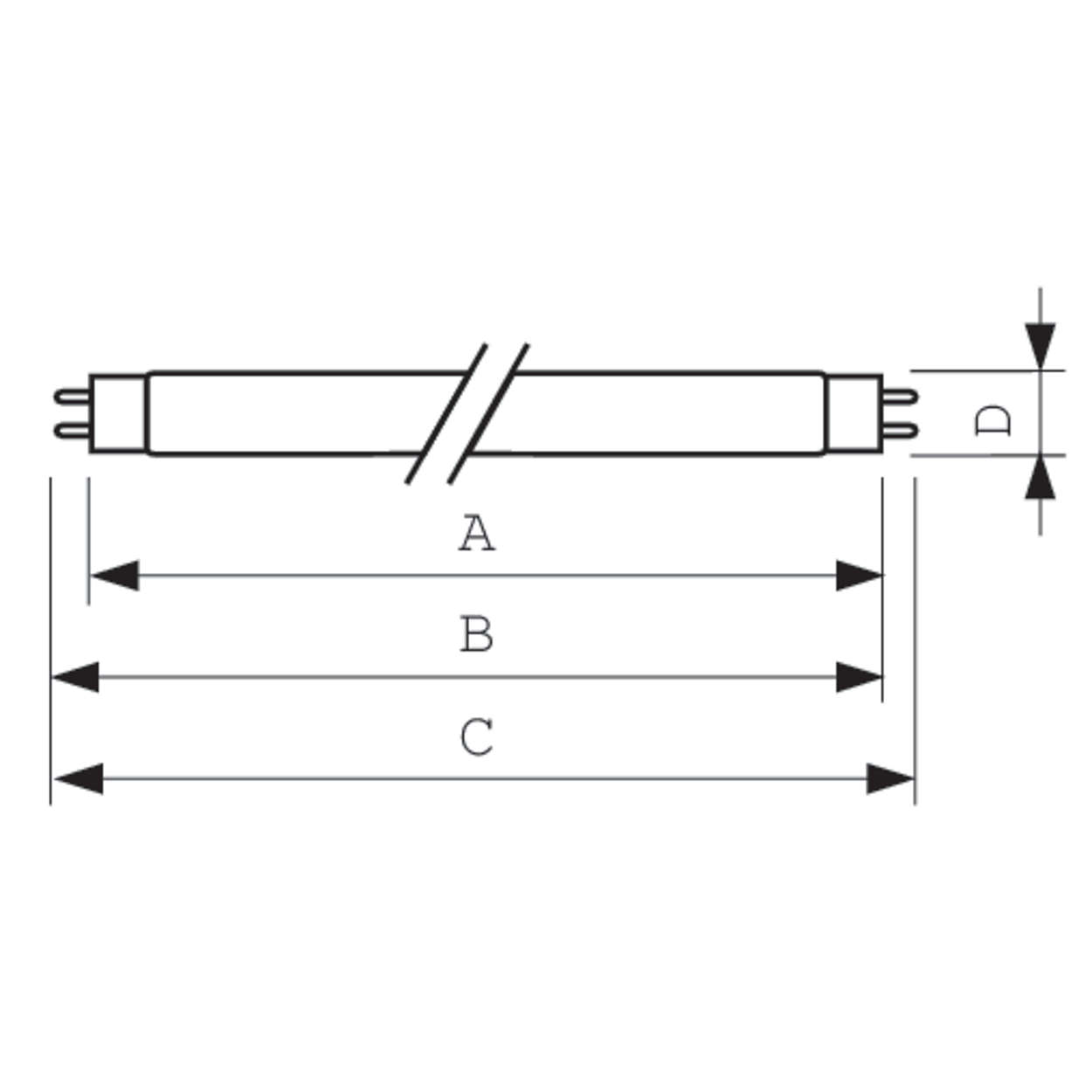 Philips Signify Linienlampe Actinic BL TLD 18W10 1SL25