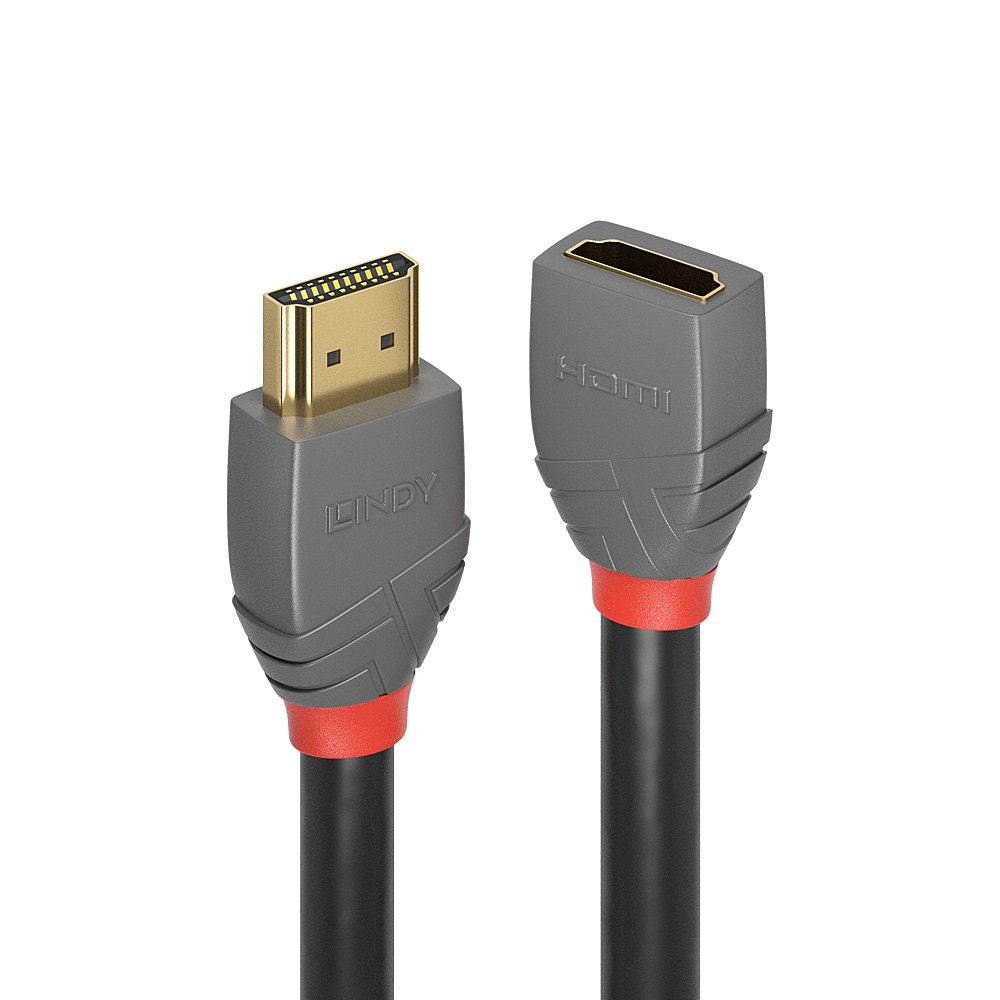 1m HDMI Verlängerungskabel Anthra Line