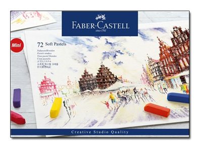 FABERCASTELL STUDIO QUALITY mini Pastellkreide farbsortiert 72 St