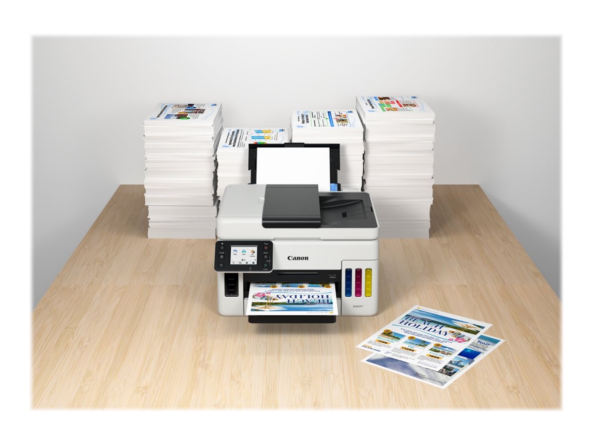 Canon MAXIFY GX6050 3 in 1 Tintenstrahl-Multifunktionsdrucker grau Canon MAXIFY GX6050 3 in 1 Tintenstrahl-Multifunktionsdrucker grau