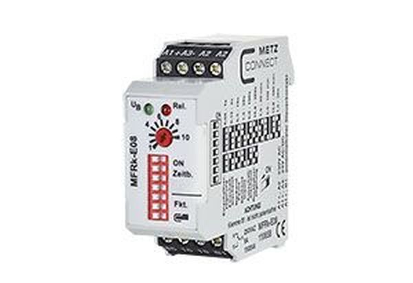 METZ CONNECTBTR Netcom MultifunktionsZeitrelais MFRK E08 230VAC24VUC 1WE 30H