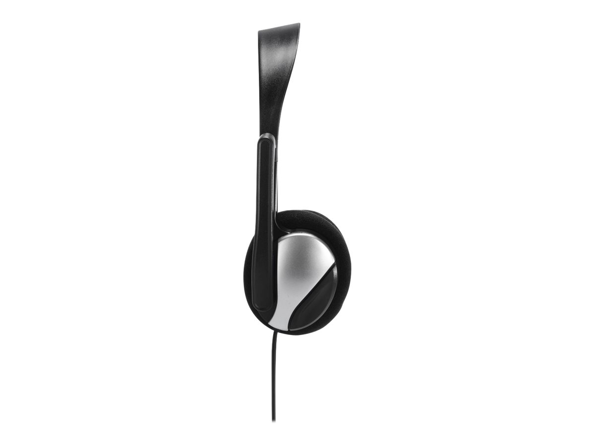 hama HS-P100 Headset schwarz,silber