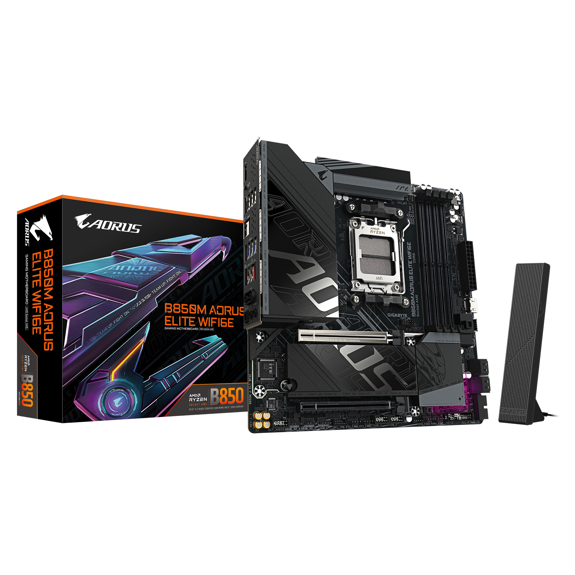 GIGABYTE B850M A ELT WF6E AM5 4xDDR5 2xM2 4xSATA