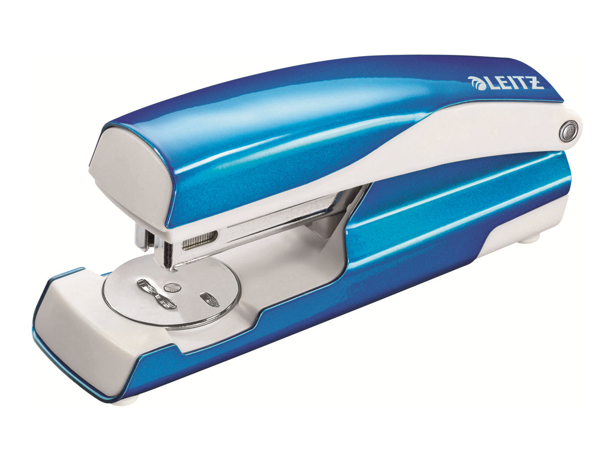 LEITZ Heftgeraet NeXXt 5502 WOW blau-metallic LEITZ Heftgeraet NeXXt 5502 WOW blau-metallic