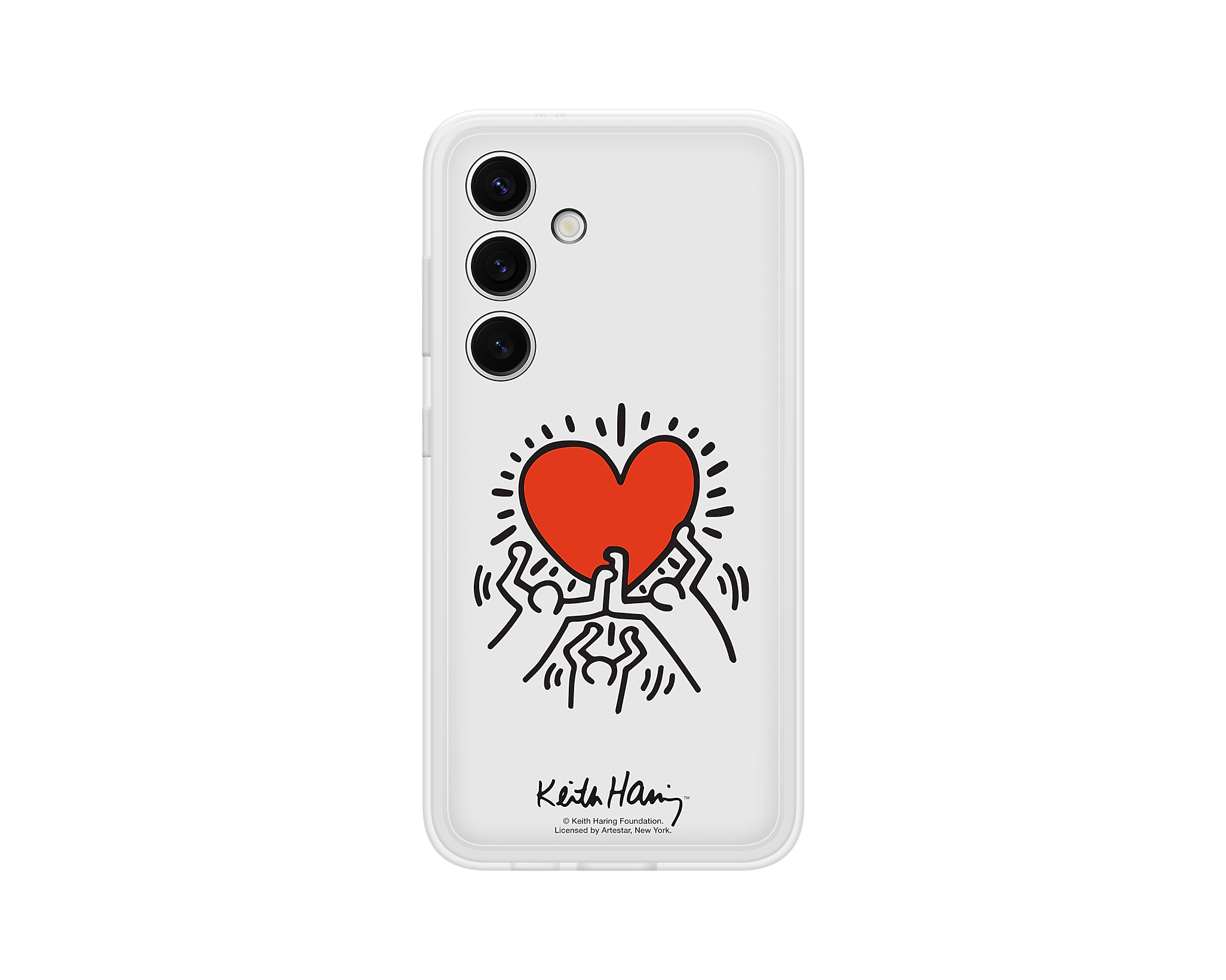 Samsung EFMS921 S24 Klapphülle für Mobiltelefon white
