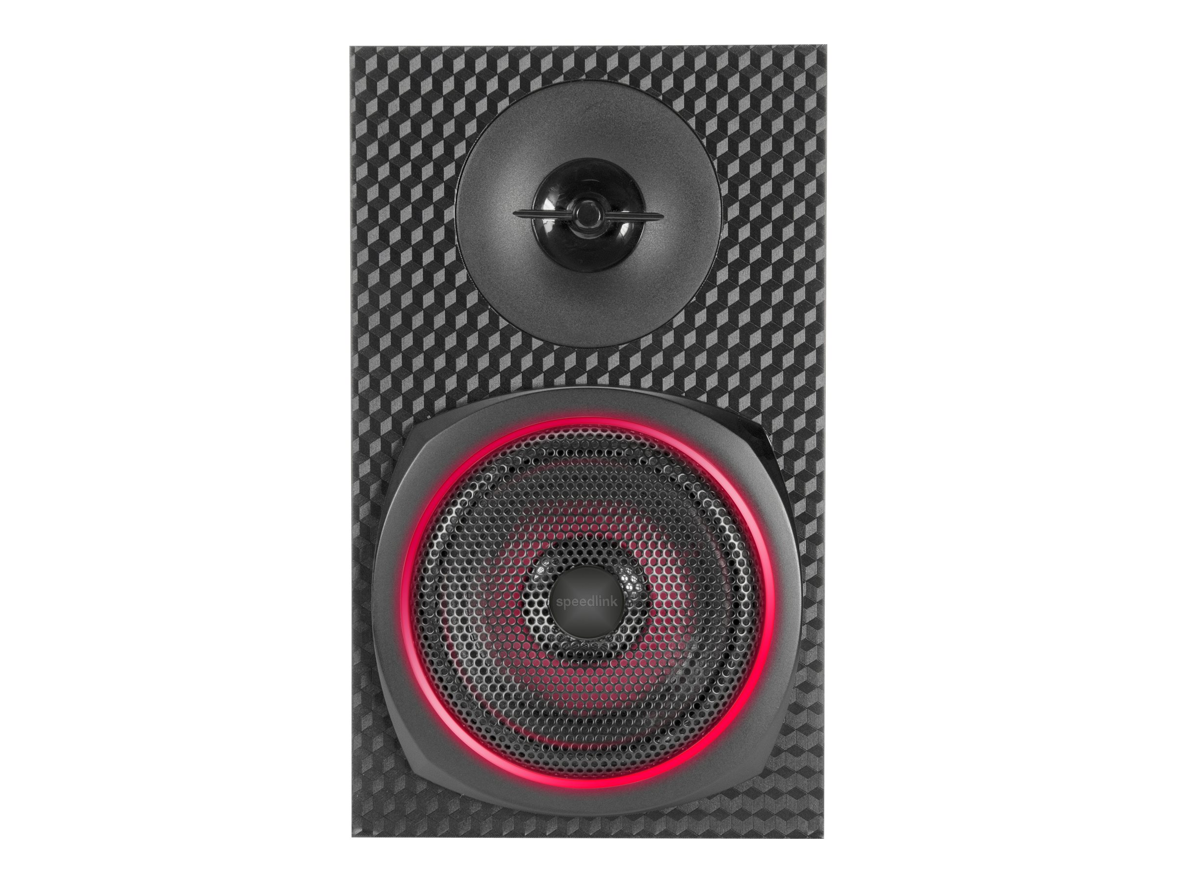 Speedlink Lautsprecher GRAVITY CARBON RGB 21 System sw retail