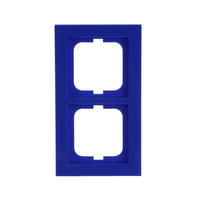 Busch-Jaeger Rahmen 1722-288 2fach blau Busch-Jaeger Rahmen 1722-288 2fach blau