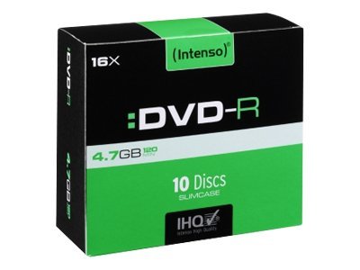 INTENSO DVD-R 4.7GB 16x (10) SC INTENSO DVD-R 4.7GB 16x (10) SC