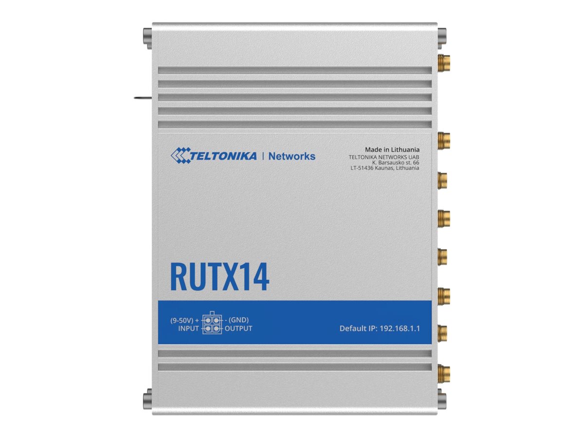 TELTONIKA NETWORKS RUTX14 DUAL SIM 4G/LTE Router