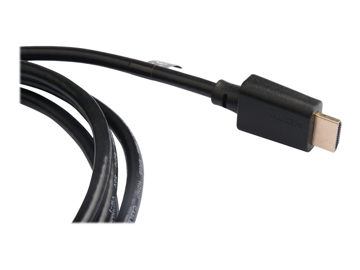 TECHLY HDMI 10K 8K 4K Video Kabel fuer Aufloesungen bis zu 10240x4320 SCHWARZ 2 Meter