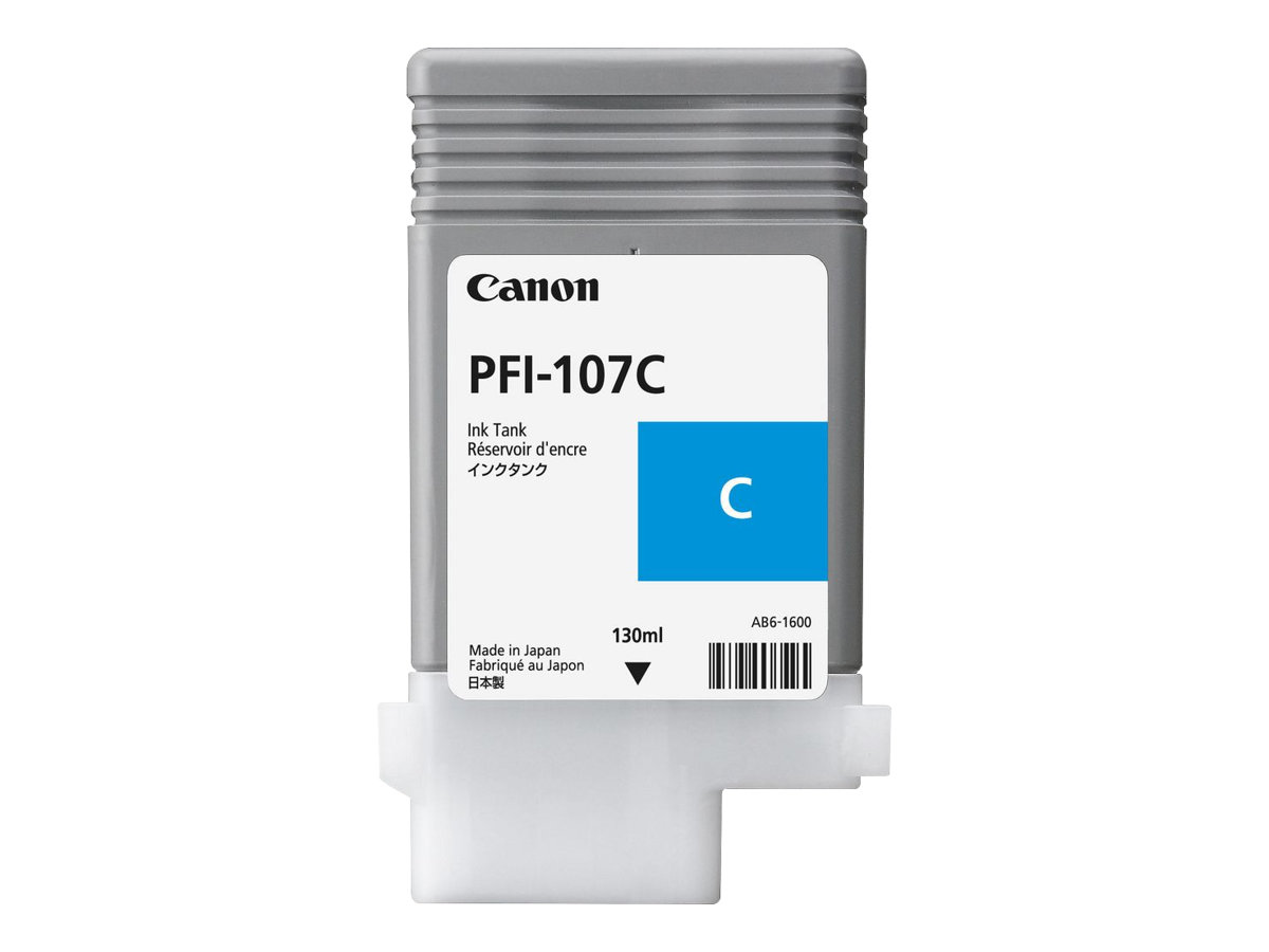 6706B001 CANON PFI107C IPF Tinte cyan 6706B001 CANON PFI107C IPF Tinte cyan