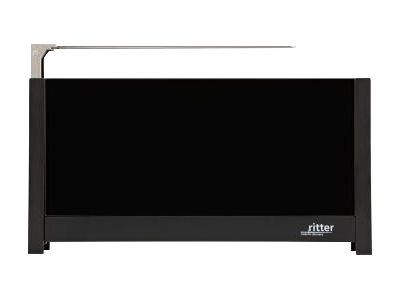 ritter Toaster 630000 volcano 5, schwarz, Langschlitztoaster mit eleganten Glasf