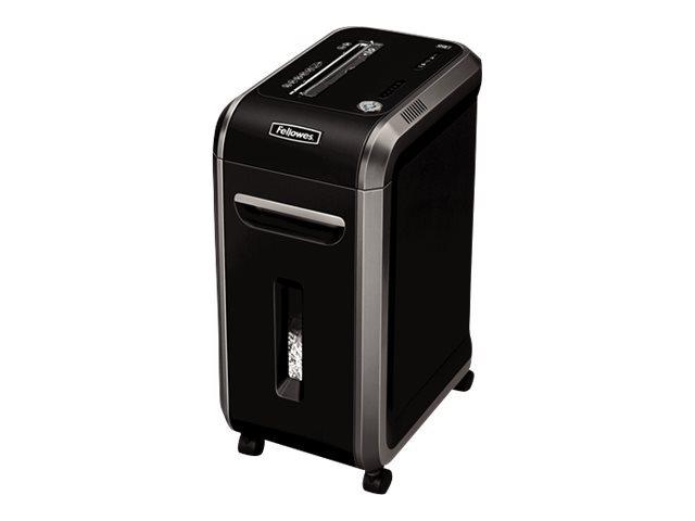 Fellowes Powershred 99Ci Aktenvernichter mit Partikelschnitt P-4, 4 x 38 mm, bis 18 Blatt, schwarz