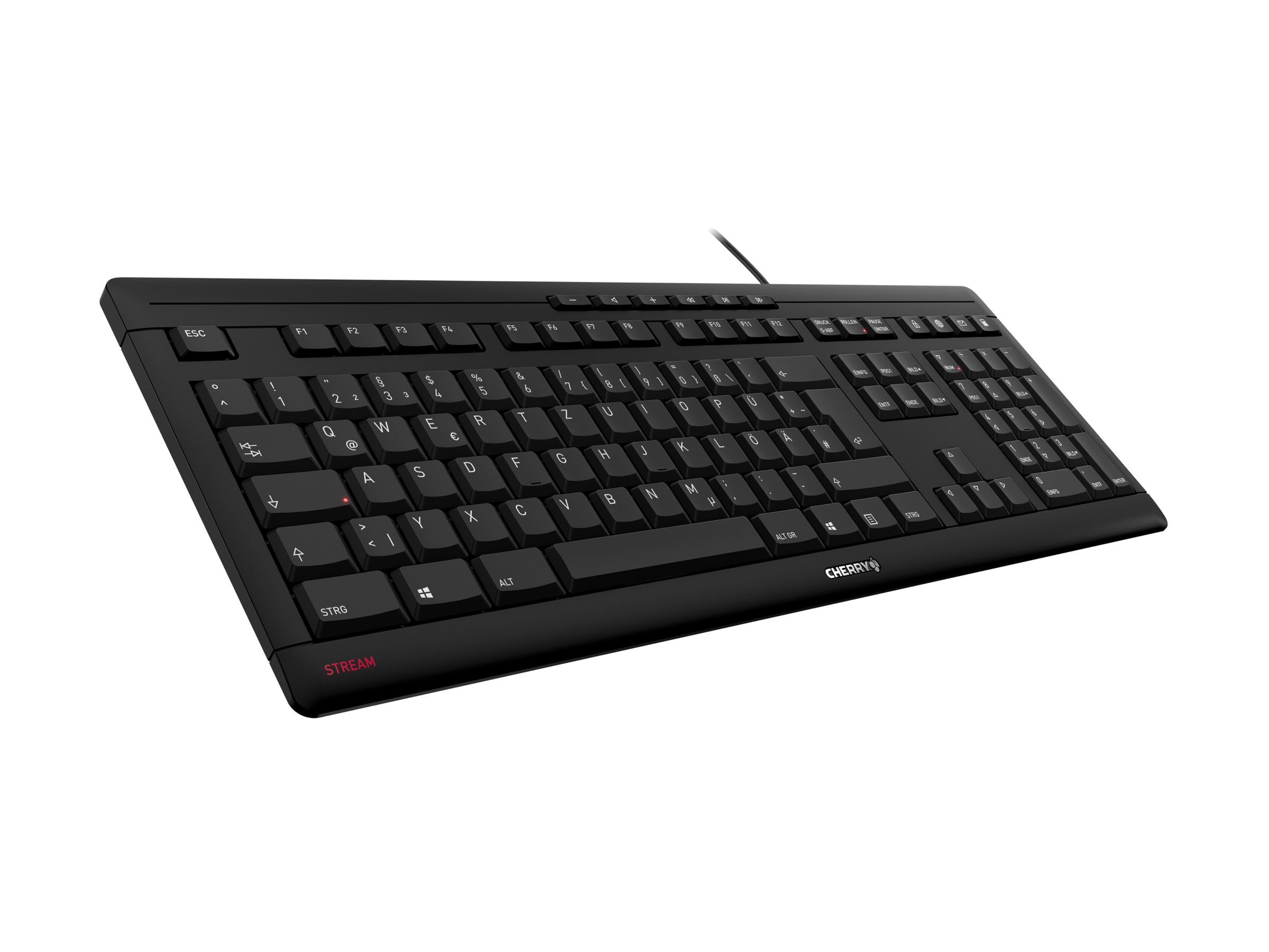 JK-8500DE-2 CHERRY Stream Tastatur JK-8500DE-2 CHERRY Stream Tastatur