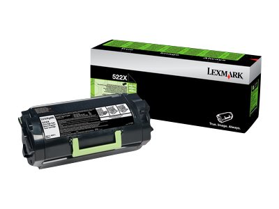 52D2X00 LEXMARK 522X MS Toner black EHC 52D2X00 LEXMARK 522X MS Toner black EHC