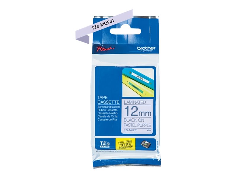 TZEMQF31 BROTHER PT Schriftband 12mm TZEMQF31 BROTHER PT Schriftband 12mm