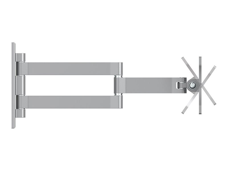 NEOMOUNTS Wall Mount für Flachbildschirme 25,4-60,9cm 10-24Zoll neigbar 12 kg 3 Pivot Silber
