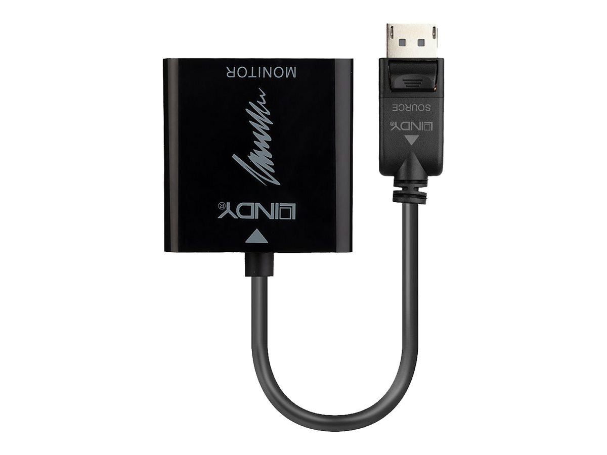 LINDY DisplayPort 1.2 HDMI 4K60 Adapter Unterstuetzt max 4096/3840 x 2160p 60Hz