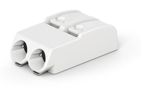 Wago SMD-Leiterplattenklemme Druecker 0,75mm² RM 4mm 2-polig weiss