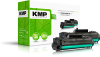 KMP H-T154D schwarz Toner kompatibel zu HP 85A; Canon 725(CE285AD; 3484B002), 2er-Set KMP H-T154D schwarz Toner kompatibel zu HP 85A; Canon 725(CE285AD; 3484B002), 2er-Set