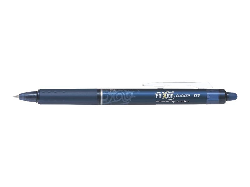 PILOT FRIXION ball CLICKER Tintenroller blau/schwarz 0,4 mm, Schreibfarbe: schwarz, 1 St. PILOT FRIXION ball CLICKER Tintenroller blau/schwarz 0,4 mm, Schreibfarbe: schwarz, 1 St.