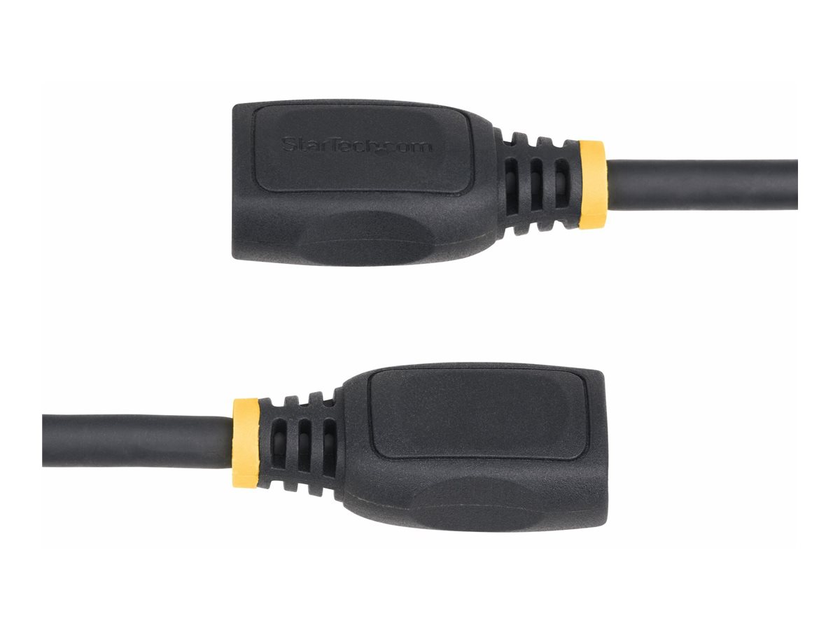 STARTECH.COM 1m HDMI 2.0 Verlängerungskabel High Speed HDMI Kabel 4K 60Hz Arc HDMI Verlängerungskabel HDMI Adapter M/F