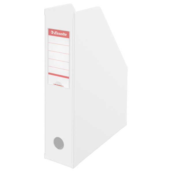 10 Esselte Stehsammler 56000 weiss Kunststoff, DIN A4