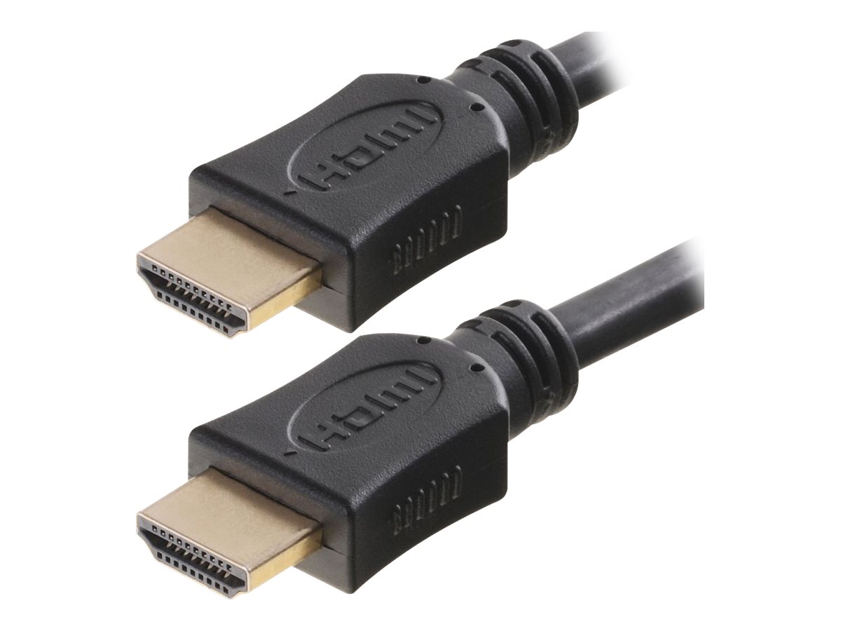 PureLink Anschlusskabel, HDMI Stecker/Stecker, FULL HD, BASIC, 1,0m, schw.