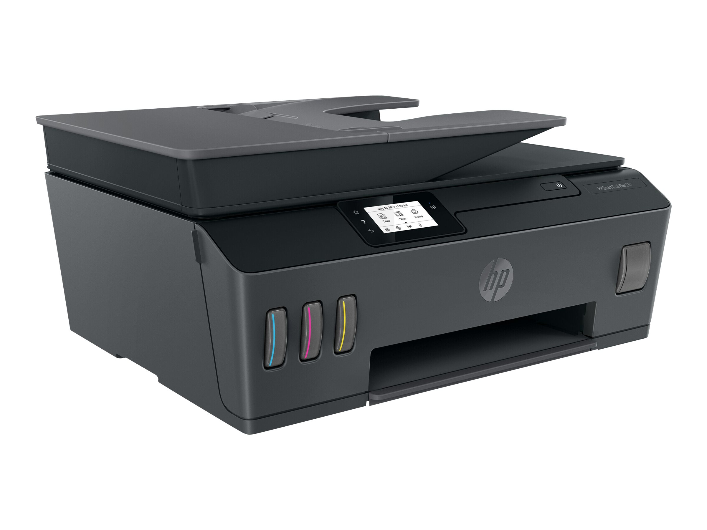 HP Smart Tank Plus 570 Wireless AllinOne 3 in 1 TintenstrahlMultifunktionsdrucker grau