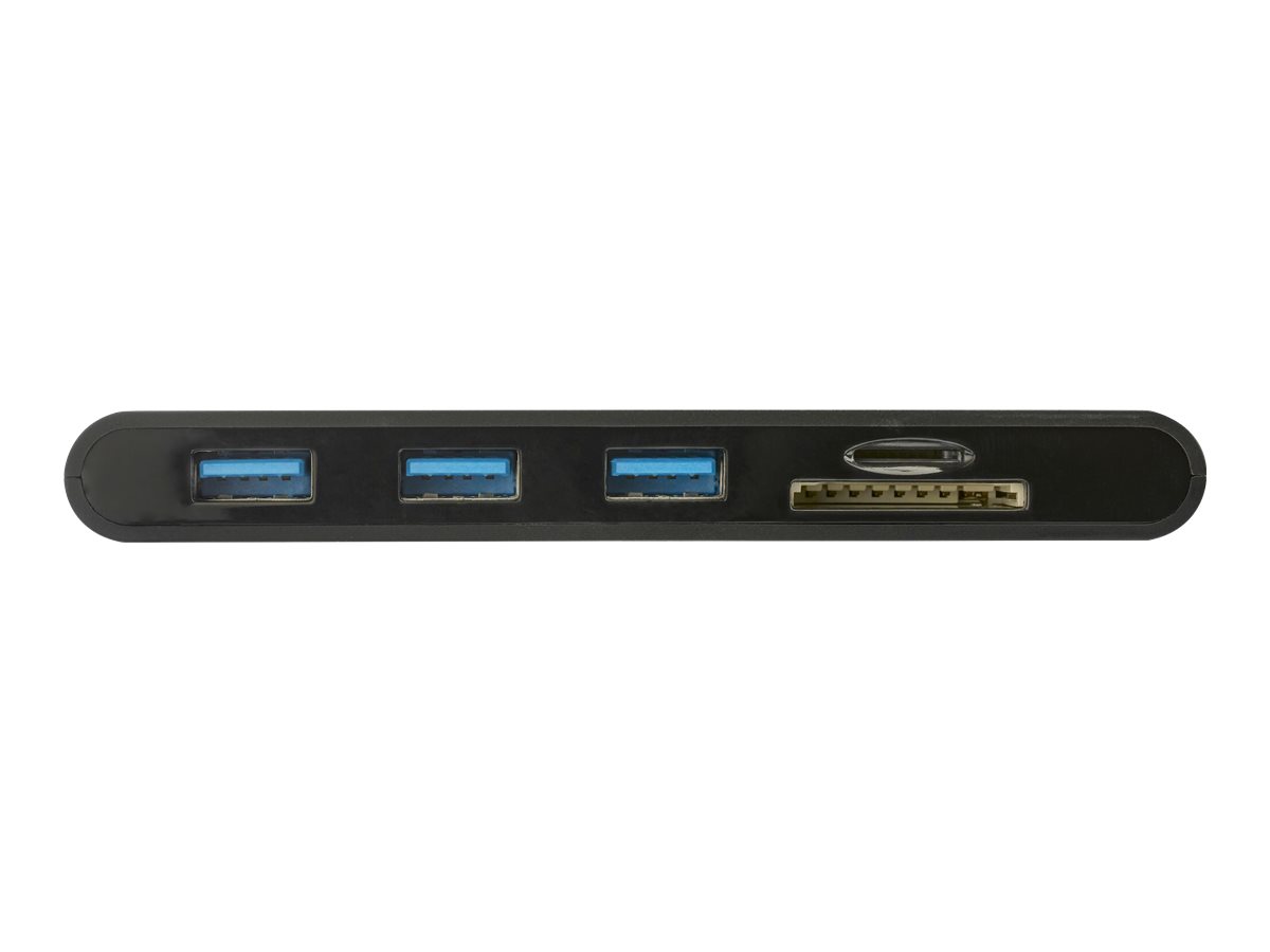 STARTECH.COM USB-C Multiport Adapter mit HDMI und VGA - Mac/Windows - 3x USB 3.0 - SD/ micro SD - PD 3.0 - MacBook Pro USB C Adapter