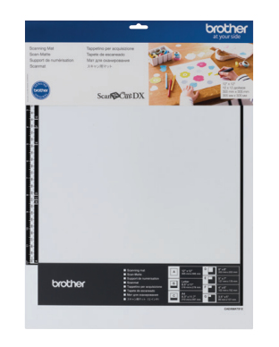 brother CAMATS12 Scanmatte für Schneideplotter Standardmatte 305 x 305 mm 12 x 12 Zoll für 1 mm dickes Material, 1 St