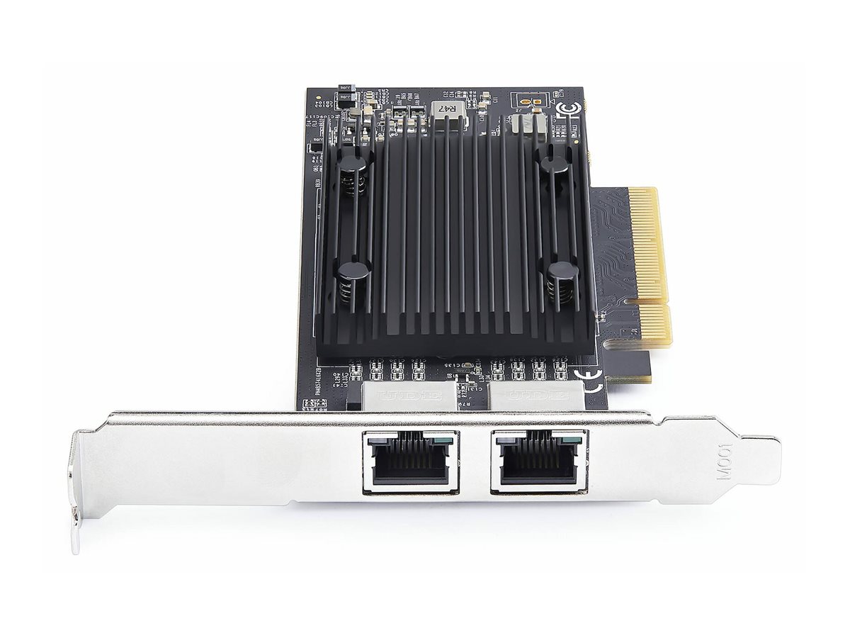 STARTECHCOM 2Port PCIe 10Gb Ethernet Netzwerkkarte Windows und Linux BCM57416 Chipset 10GBASET NIC Karte TAA