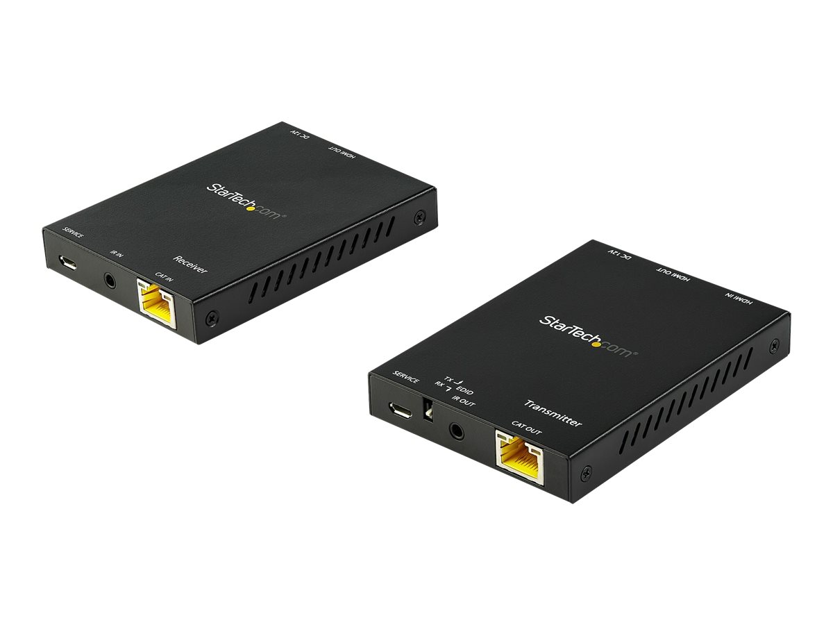 STARTECH.COM HDMI over CAT6 Extender Kit - 4K 60Hz - HDMI Balun Kit - Signal up to 165ft / 50m - HDR - 4:4:4 - 7.1 Audio Support STARTECH.COM HDMI over CAT6 Extender Kit - 4K 60Hz - HDMI Balun Kit - Signal up to 165ft / 50m - HDR - 4:4:4 - 7.1 Audio Support