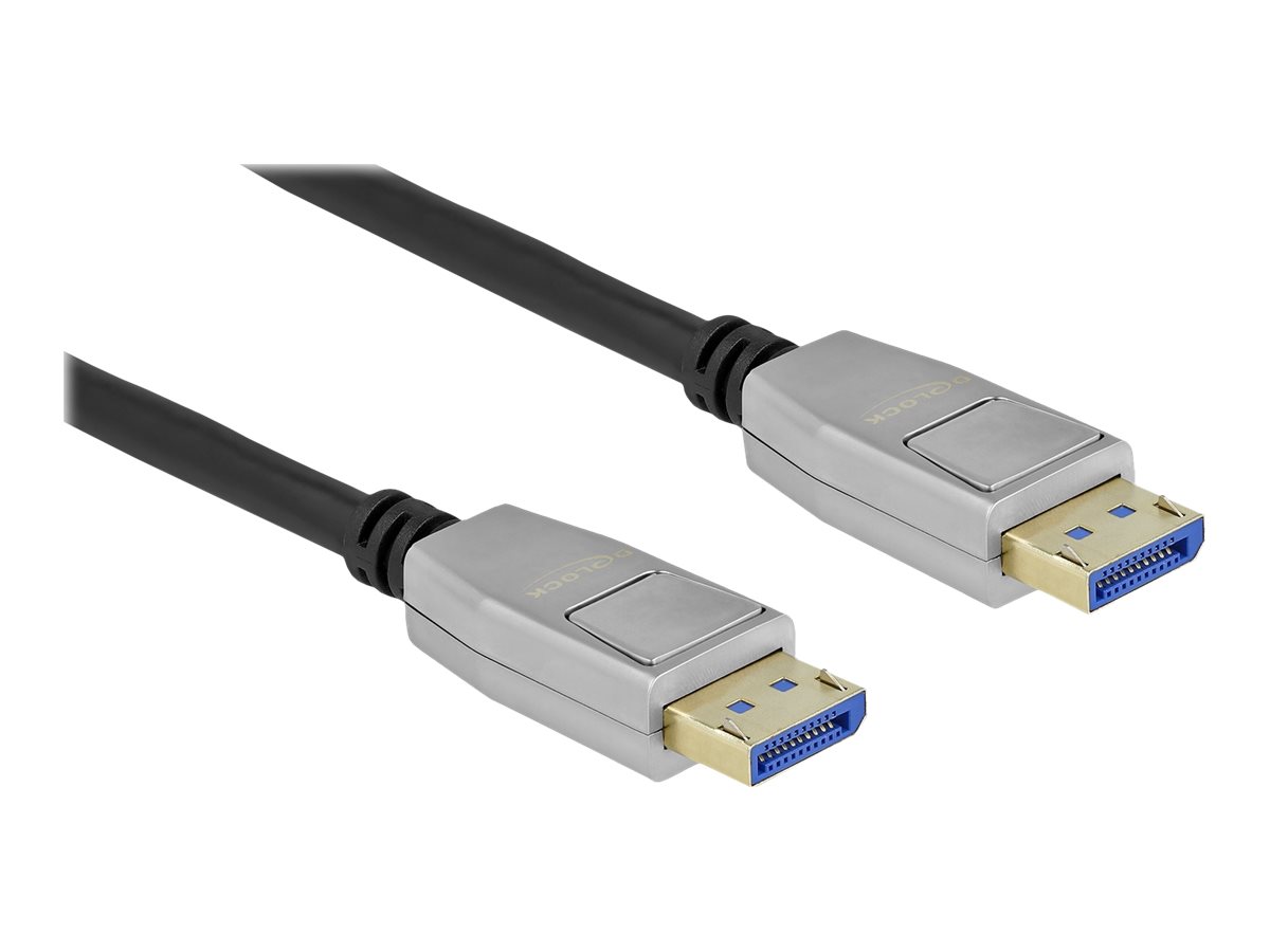 Delock DisplayPort Kabel 10K 60 Hz 54 Gbps Metallgehaeuse 3 m Delock DisplayPort Kabel 10K 60 Hz 54 Gbps Metallgehaeuse 3 m