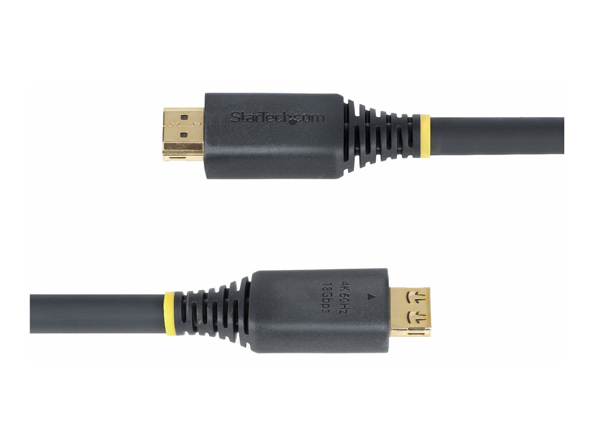 STARTECHCOM 7m High Speed HDMI Kabel mit Griffsteckern 4K 60Hz und 1440p 144Hz 18Gbps UHD HDMI ArceArc Kabel mit TPEMantel