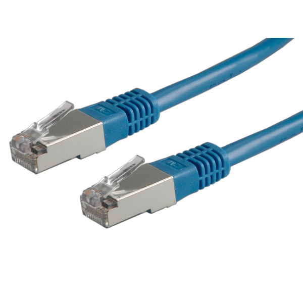VALUE Patchkabel Kat.6 Class E S/FTP PiMF blau 1,5m VALUE Patchkabel Kat.6 Class E S/FTP PiMF blau 1,5m