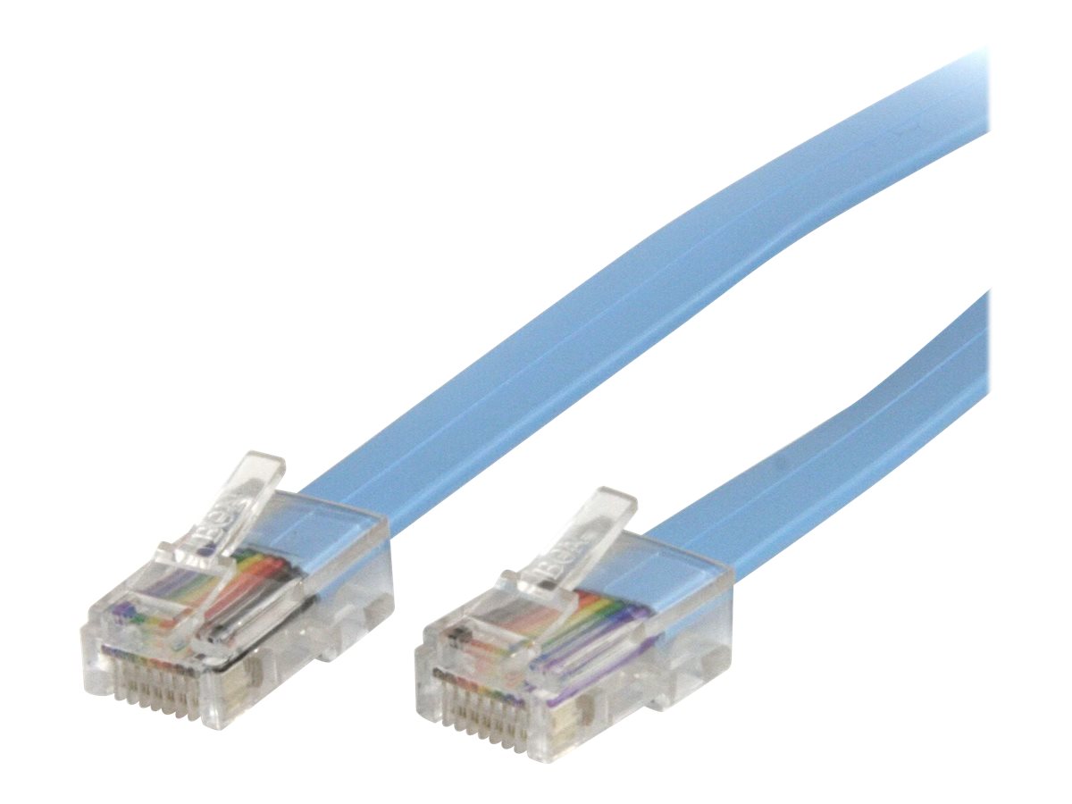 STARTECHCOM 6 ft Cisco Console Rollover Cable RJ45 MM