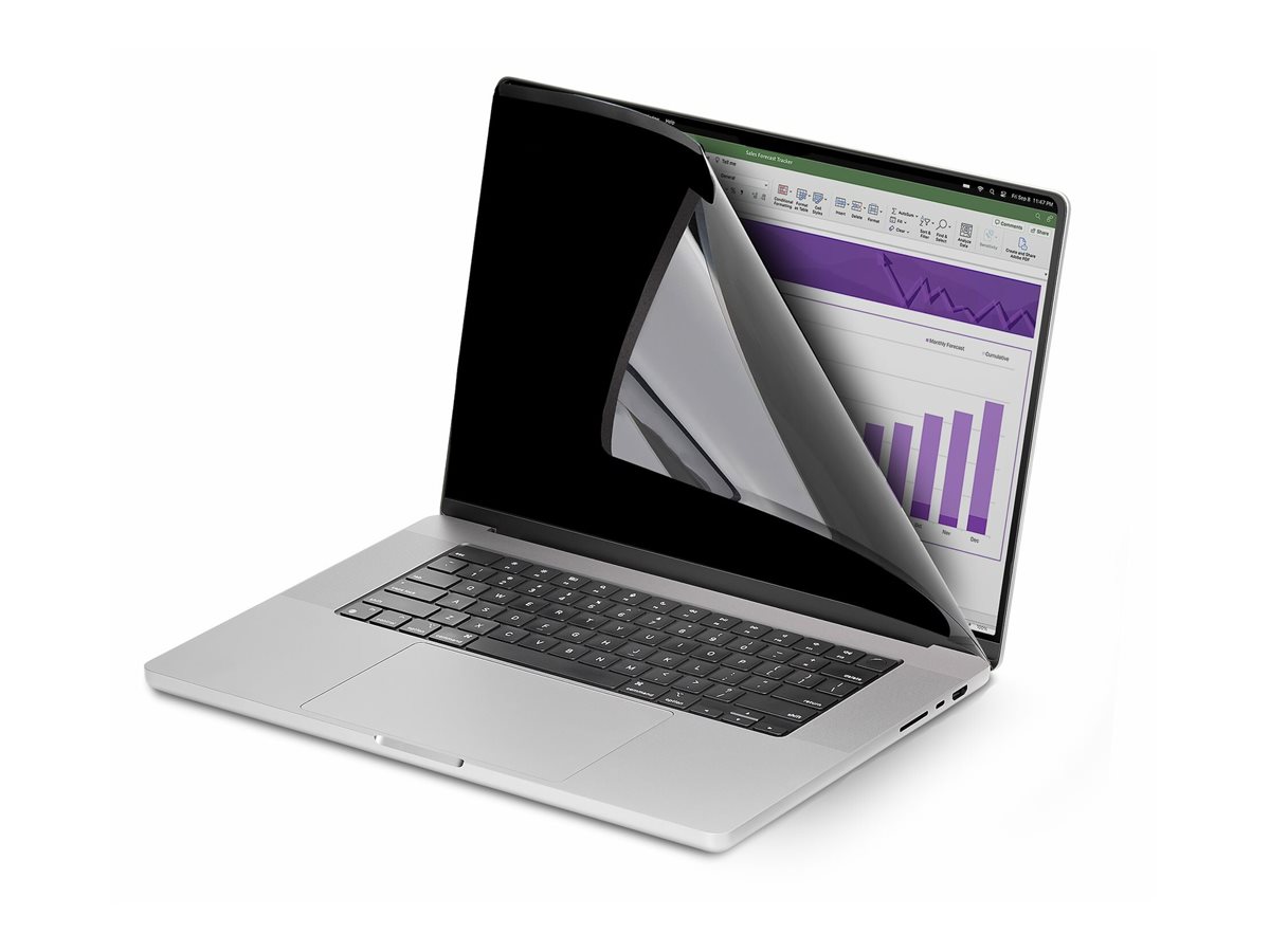 STARTECH.COM 35,56cm 14Zoll MacBook Pro 21/23 Laptop Blickschutz Entfernbarer &amp Reversibler Anti-Glare Blaulichtfilter Magnet