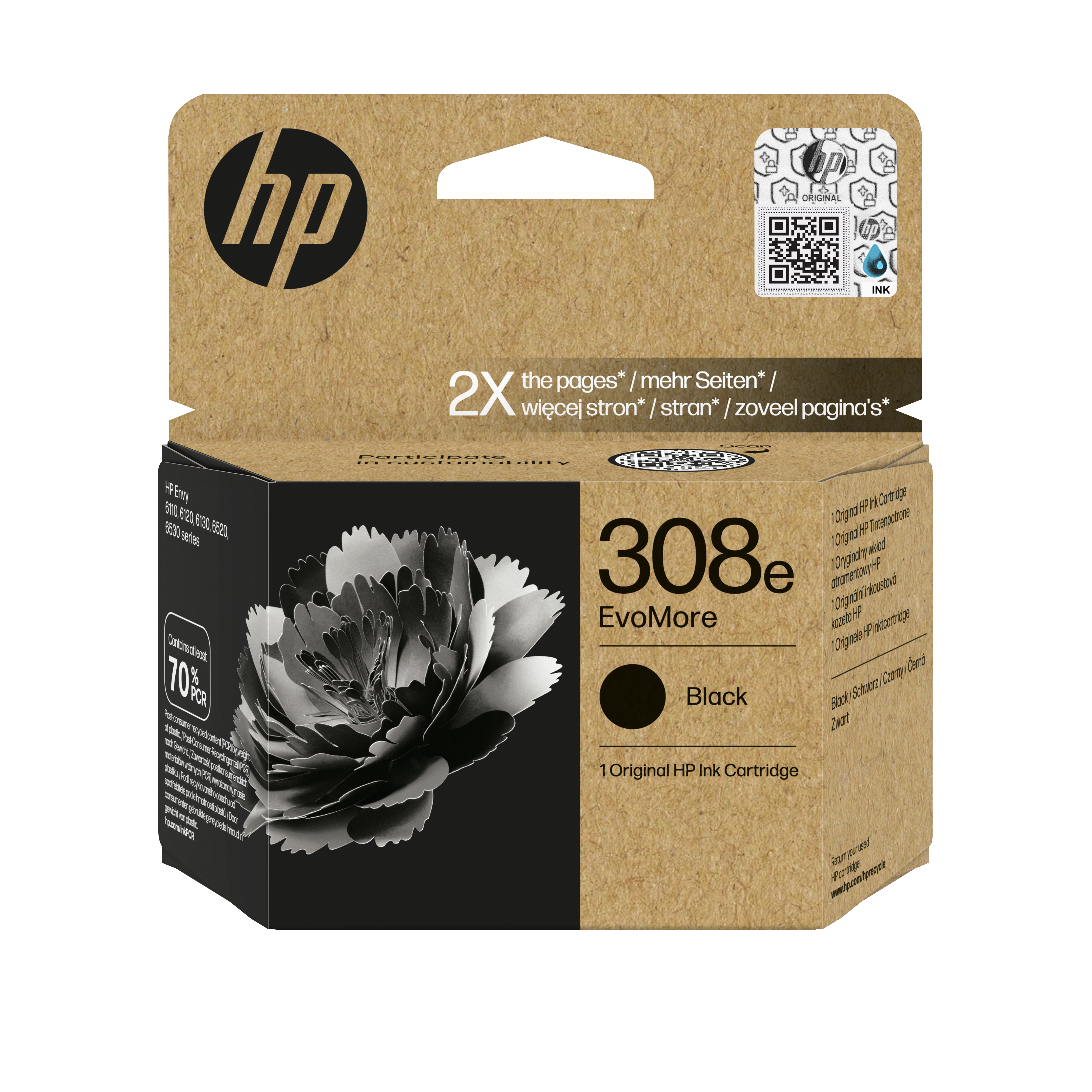 HP 308e7FP22UE schwarz Druckerpatrone