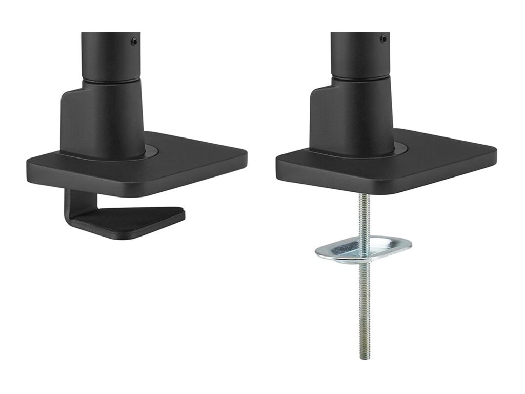 NEOMOUNTS Next One Desk Mount double display crossbar topfix clamp/grommet