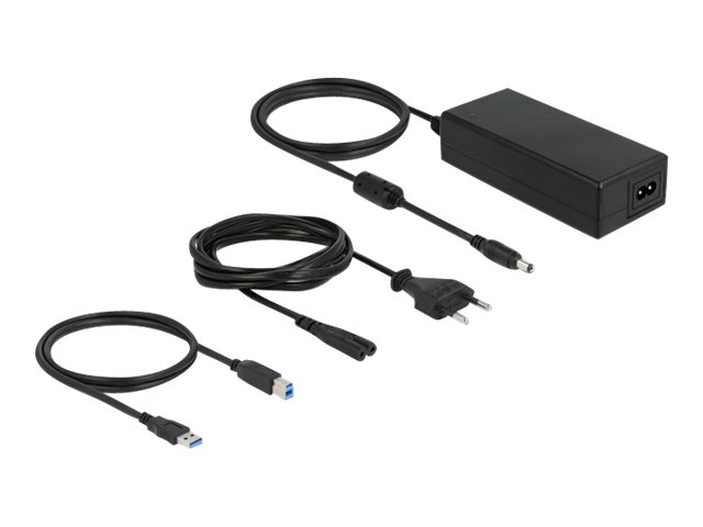 Delock Externer SuperSpeed USB Hub mit 16 Ports + Schalter