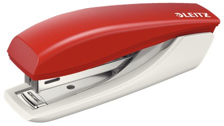 LEITZ Heftgerät Mini 5517 rot, 1 St